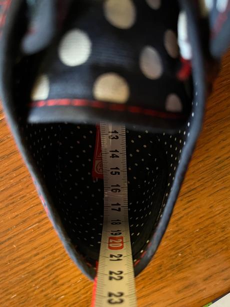 Bodkované tenisky v štýle minnie mouse s mašličkou, 28