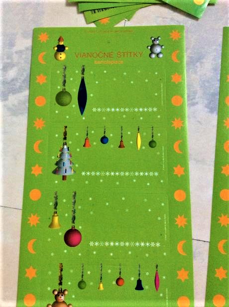 Štítky na darčeky k vianociam,