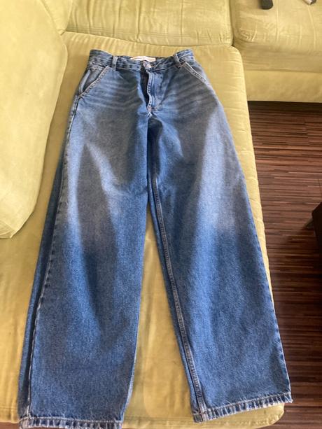 Rifle modre bershka, bershka,32