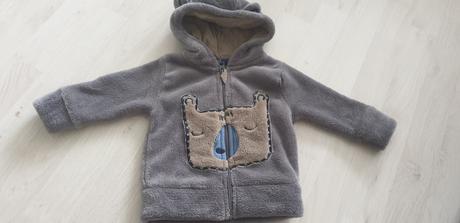 Teplá mikina č.62-68, lupilu,62