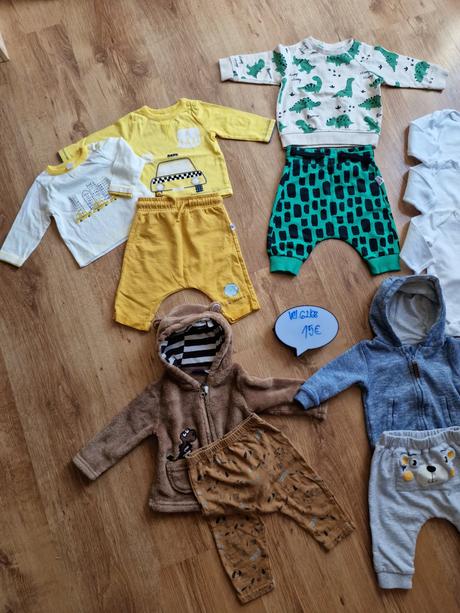 Mix oblečenia 62/68, 50–62