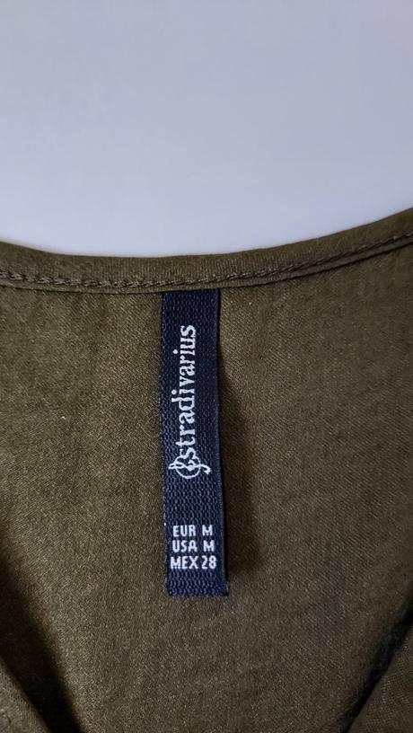 Saténová blúzka stradivarius, stradivarius,m