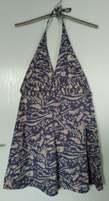 Letné šaty - modro-fialové, h&m,38