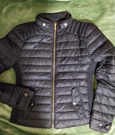 Prešívaná bunda zn. zara na prechodné obdobie, zara,s