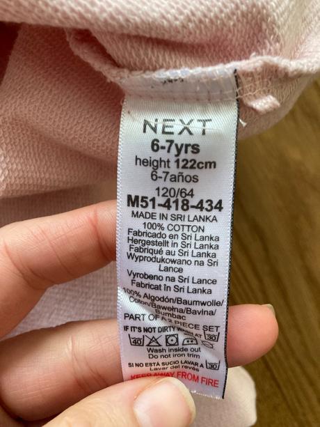 Outfit balerínky, next,122