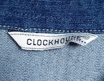 Priliehavé rifľové šaty, clockhouse,42