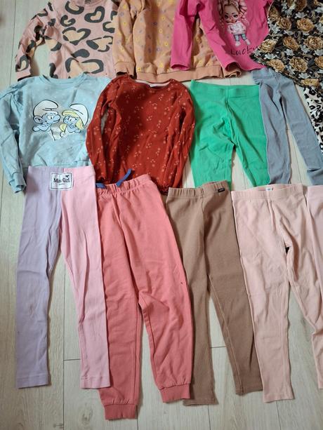 Predám balík letno-jesenného oblečenia pre dievča, 104–116