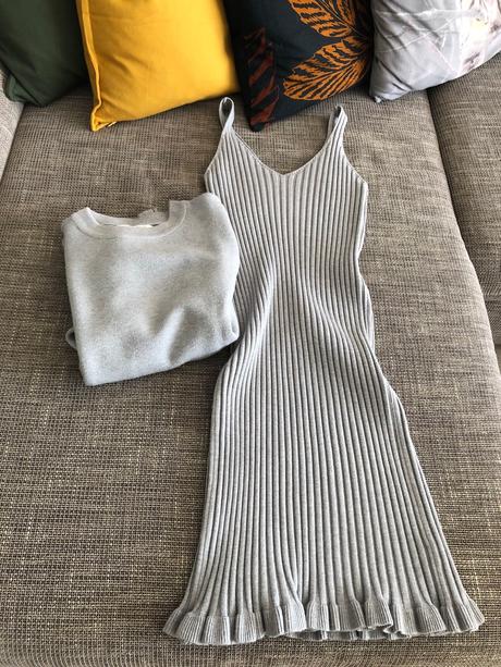 Suprava šaty a pulovrik, veľkosť s, s