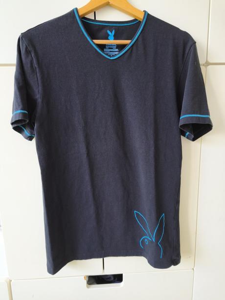 Pánske tričko slim fit m/l, playboy,l