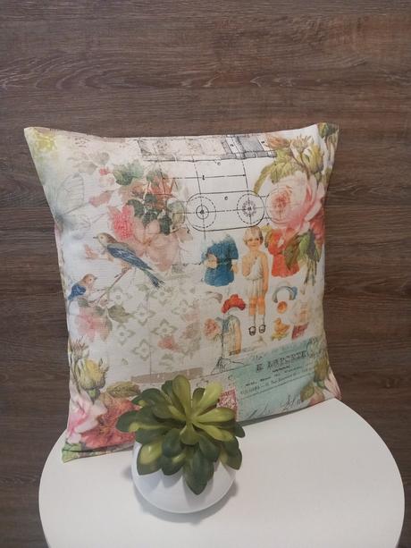 Oblečka na vankúš romantica,