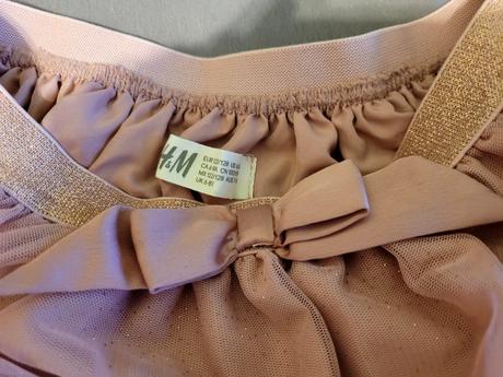 Tylová sukňa hm - veľ.122/128-super stav, h&m,128