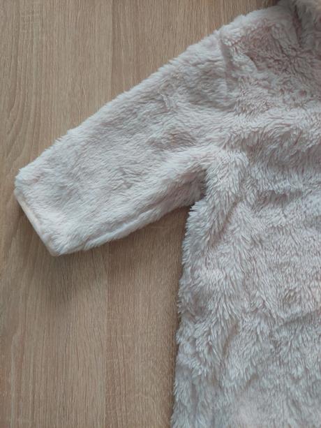 Teplý plyšový zimušný overal "jednorožec" veľ.74, marks & spencer,74