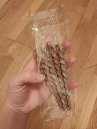 Vianočné cencúle.,