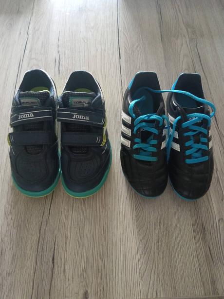 Chlapčenske halovky + kopačky, veľ. 33, adidas,33