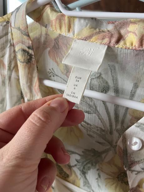 Letné romantické boho šaty h&m, h&m,xs