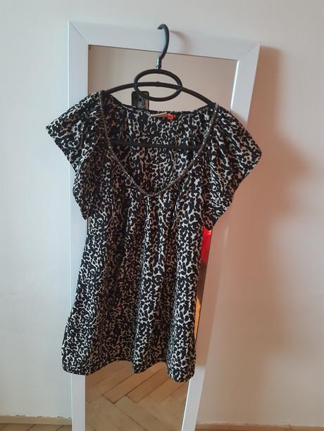 Vzorovane tričko tigrovane, only,xs