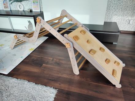 Montessori preliezka bilauf chipmunk rock gray,