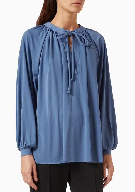 Day birger et mikkelsen modrá blúzka, s