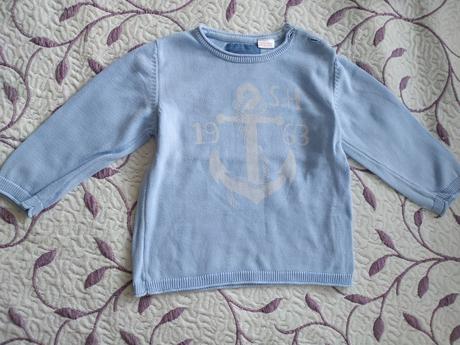 Svetrík s kotvou, zara,92