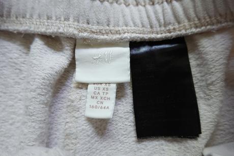 Bavlnené kraťasky h&m, h&m,xs