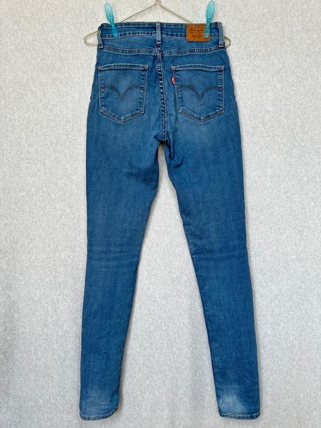 Levis skinny rifle s vysokým pásom, levis,xs