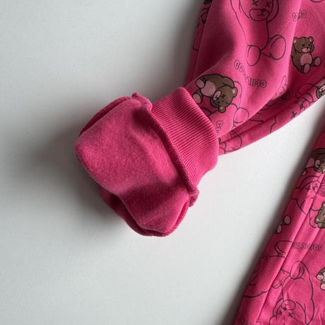 Zateplené tepláky macko, 116 / 122 / 128