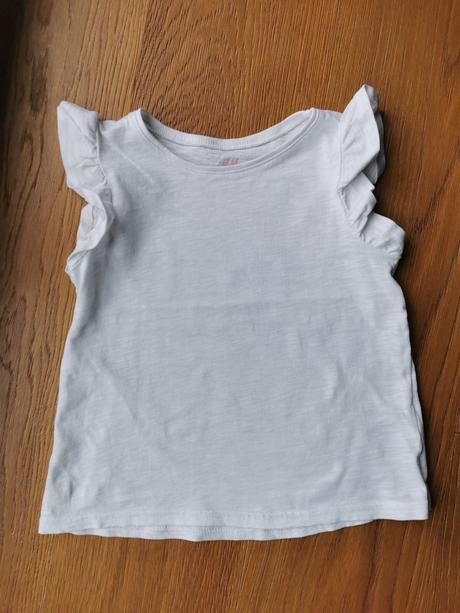 Tričko s volánmi, h&m,110