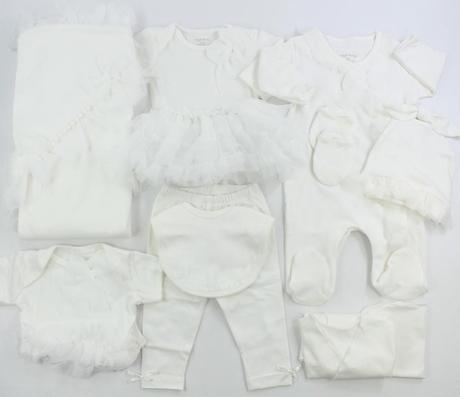 10 dielny set do pôrodnice, 50 / 56 / 62