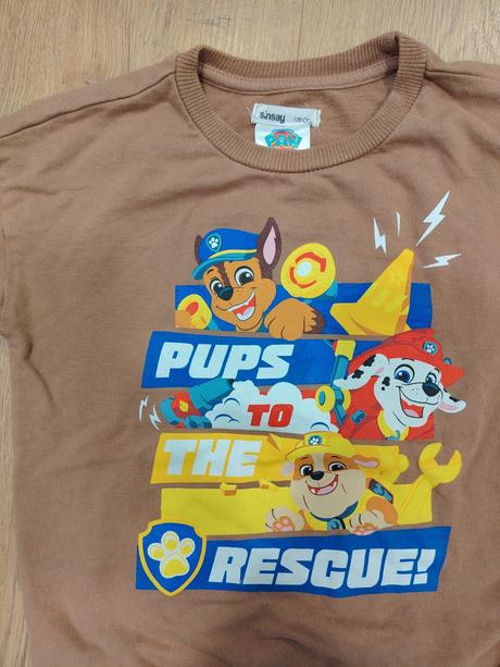 Paw patrol, labkova patrola mikina, sinsay,128
