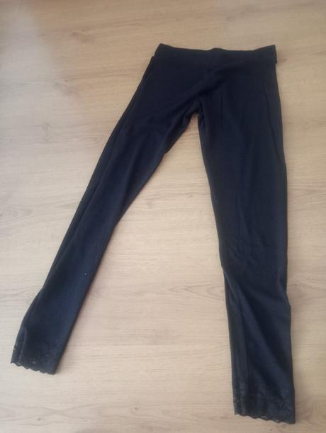 Letné legíny s čipkou, esmara,36