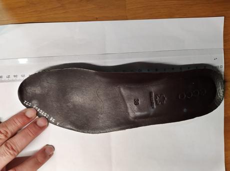 Hnedé kožené topánky ecco, ecco,38