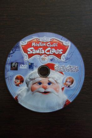 Vianocne dvd - mestom chodi santa claus,