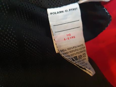Kvalitná nepremokavá vetrovka polarn o. pyret, 110