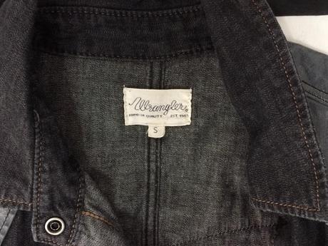 Riflová košela wrangler, wrangler,s