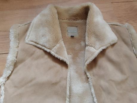 Vesta z brúsenej kože, street one,38