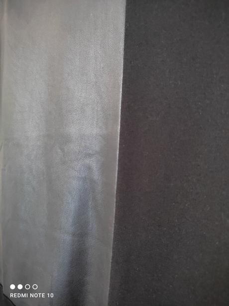 Šaty s eko kožou, angie,m