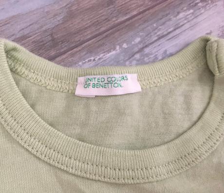 Tričko s mačičkou, benetton,68