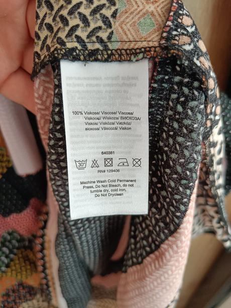 Ľahké viskózové šaty rainbow, bonprix,s