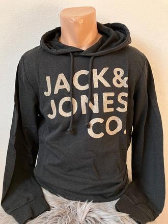 Pánska mikina s kapucňou a nápisom jack&jones (l), l