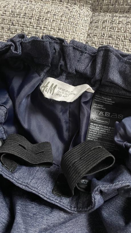 Nohavice do dazda h&m v.122, h&m,122