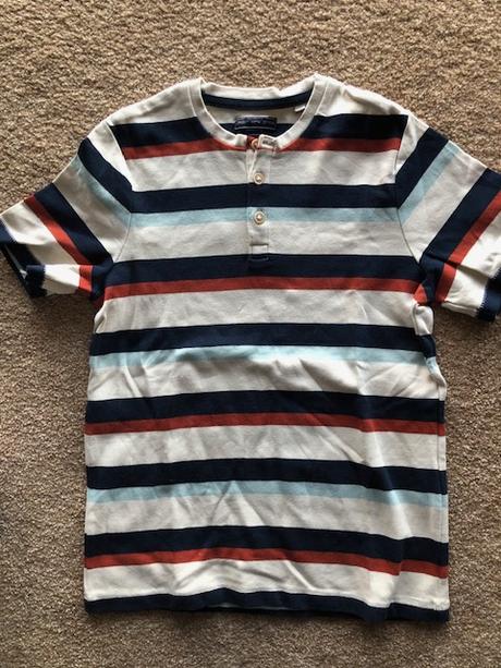 Pásikavé tričko vel.10-12r., c&a,146