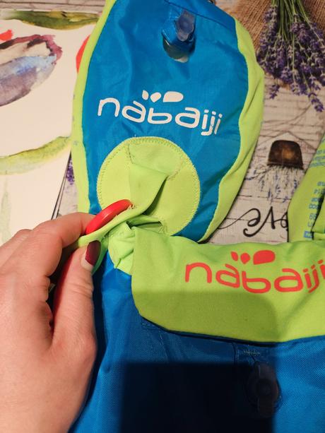 Vesta a rukavniky na plavanie 3v1, 