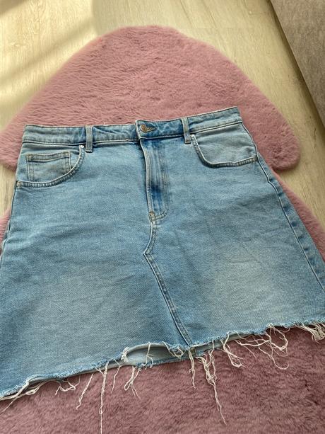 Rifľová sukňa sinsay, sinsay,l