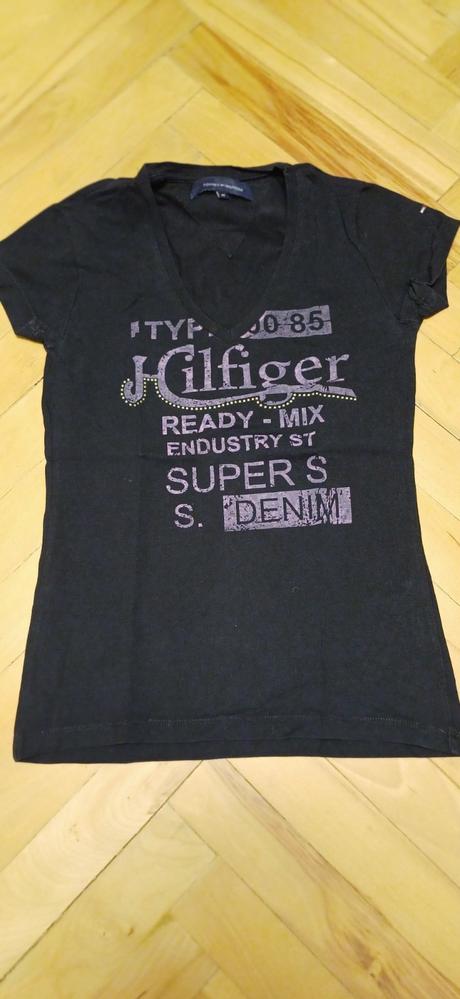 Tommy hilfiger - tričko - top stav, tommy hilfiger,xs