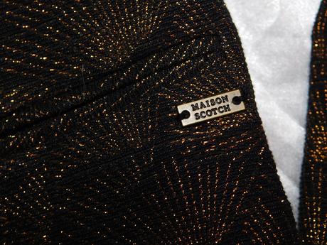 Maison scotch luxusny slavnostny blejzer, 36