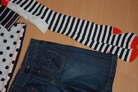 Kompletík (tričko, pančušky, krátke nohavice), next,98