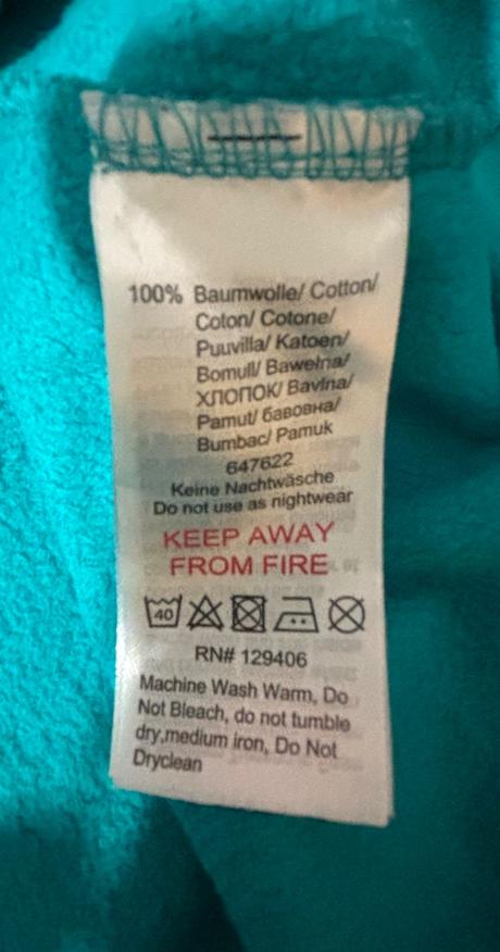 Teplákové šaty, bonprix,152