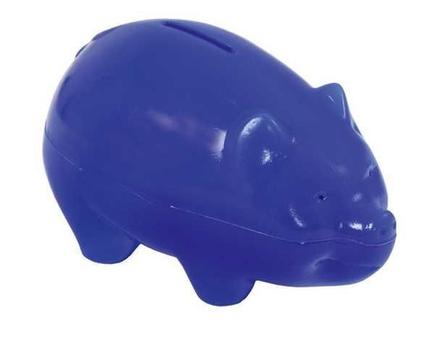 Pokladnička prasiatko modré,