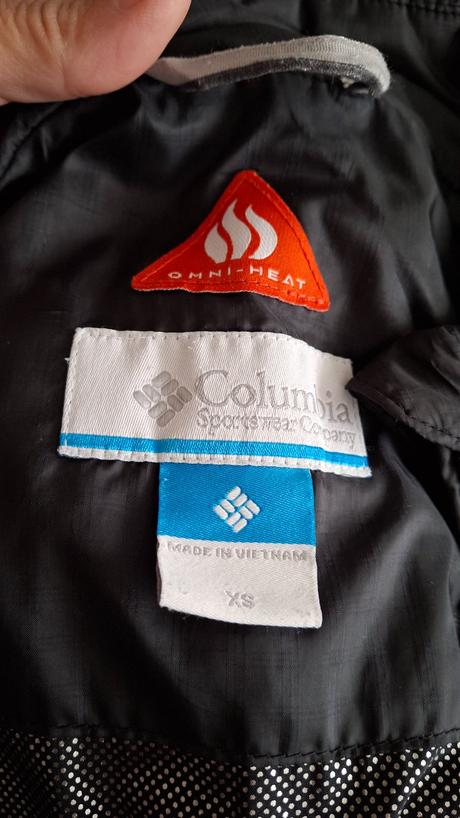 Vesta zn. columbia omni heat, columbia,xs