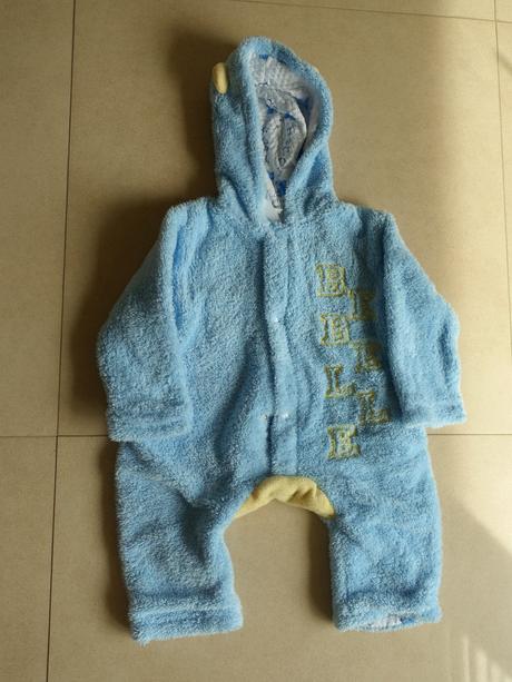 Otepleny overal, podšitý bavlnou vel. 74, 74